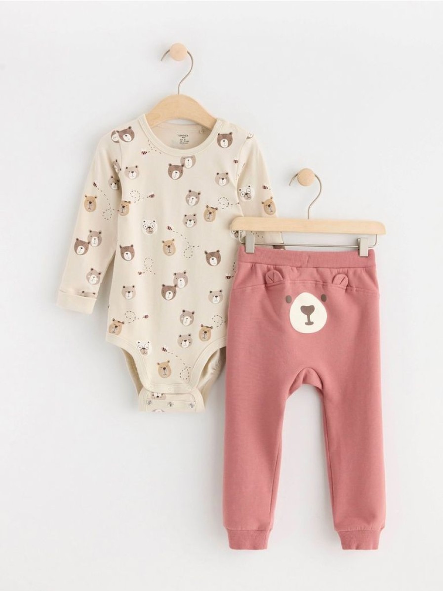 Baby Lindex  | Saet Body Og Leggings